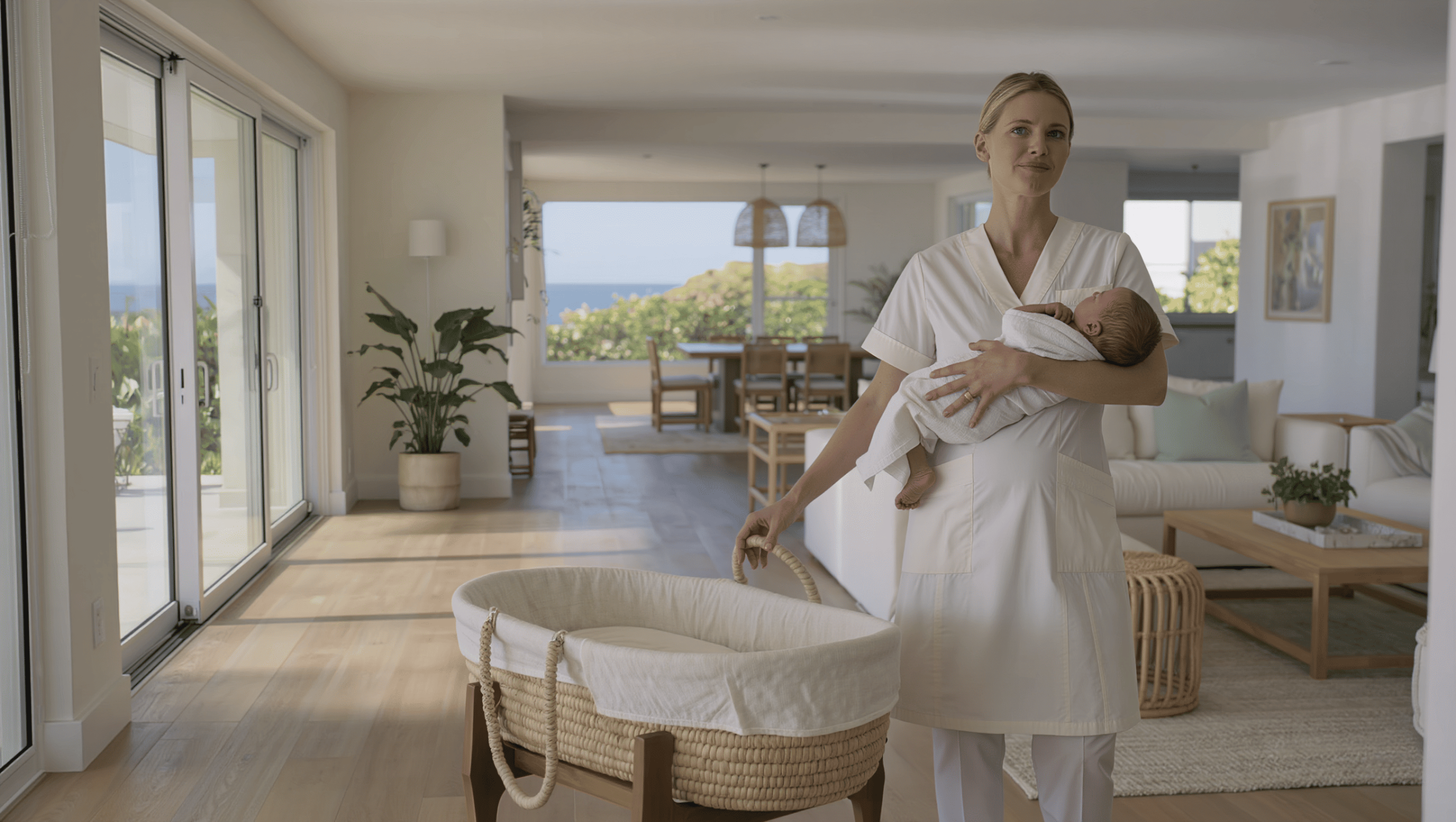 Maternity Nurse with baby