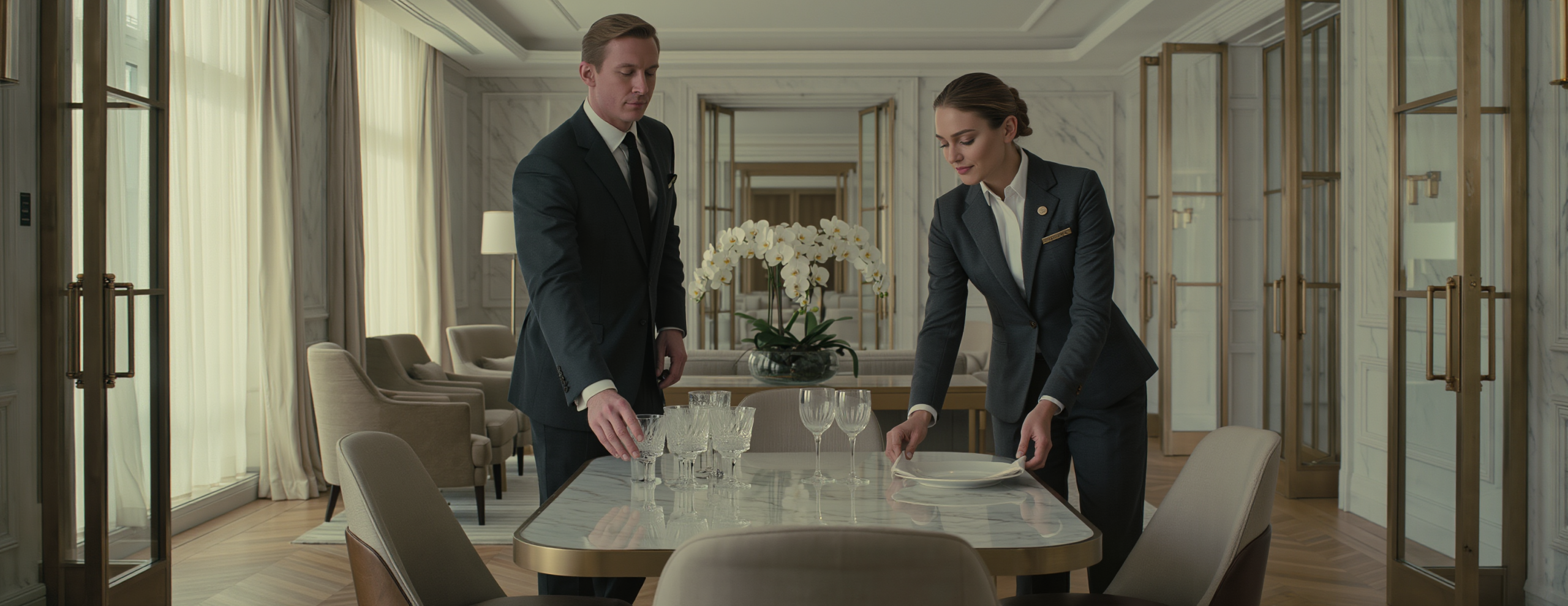 Domestic Couple working for an UHNW residence in Europe