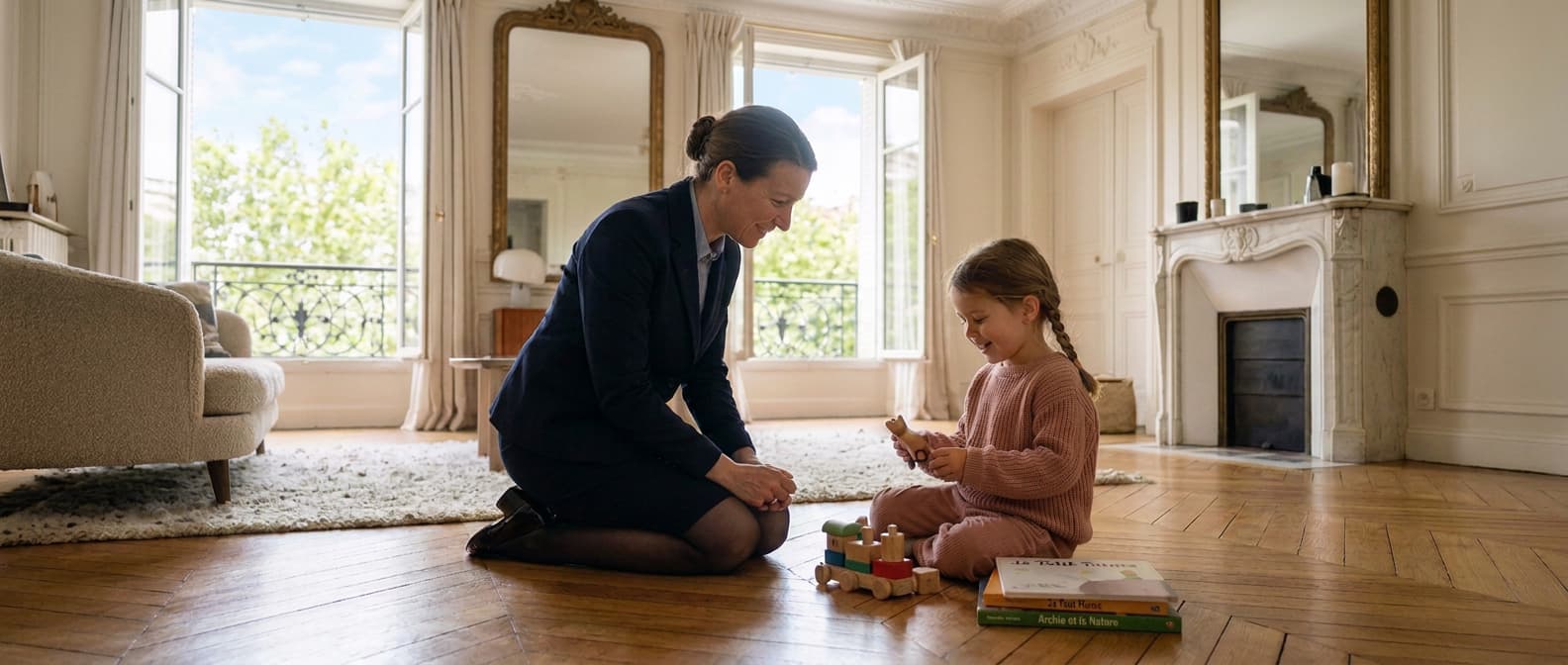Nanny working for a UHNW family