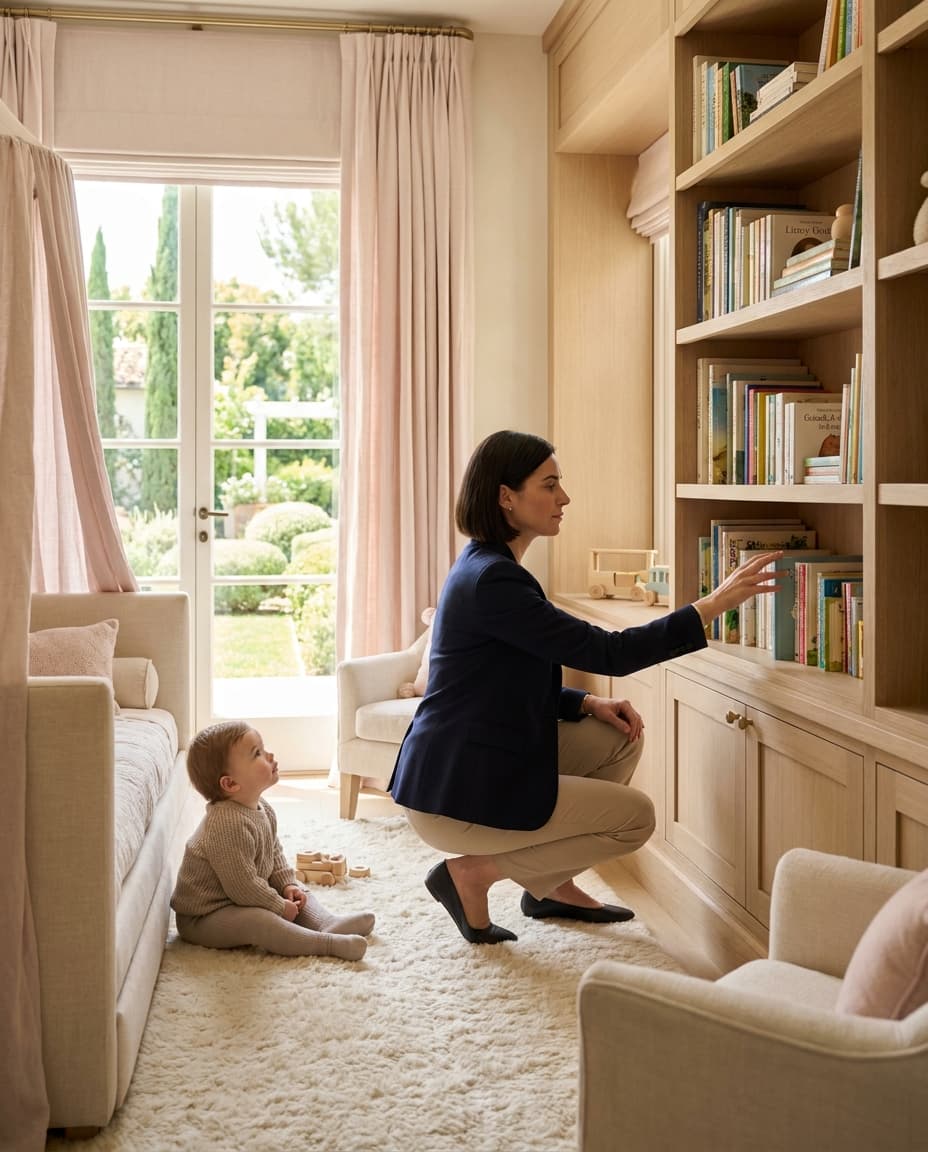 Nanny for UHNW at work