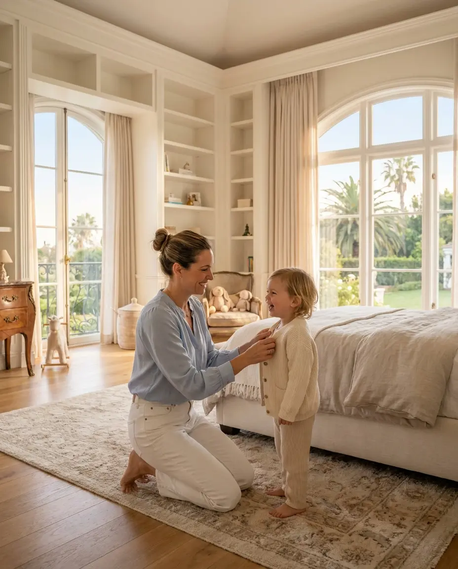 Private Nanny working in a UHNW residence in Los Angeles