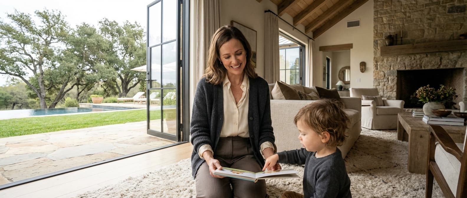 Private Nanny working in a UHNW residence in Texas